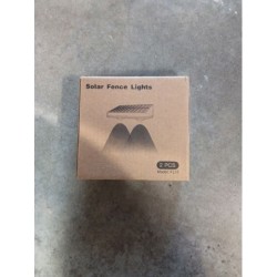 Lot 2 lumieres solaires...