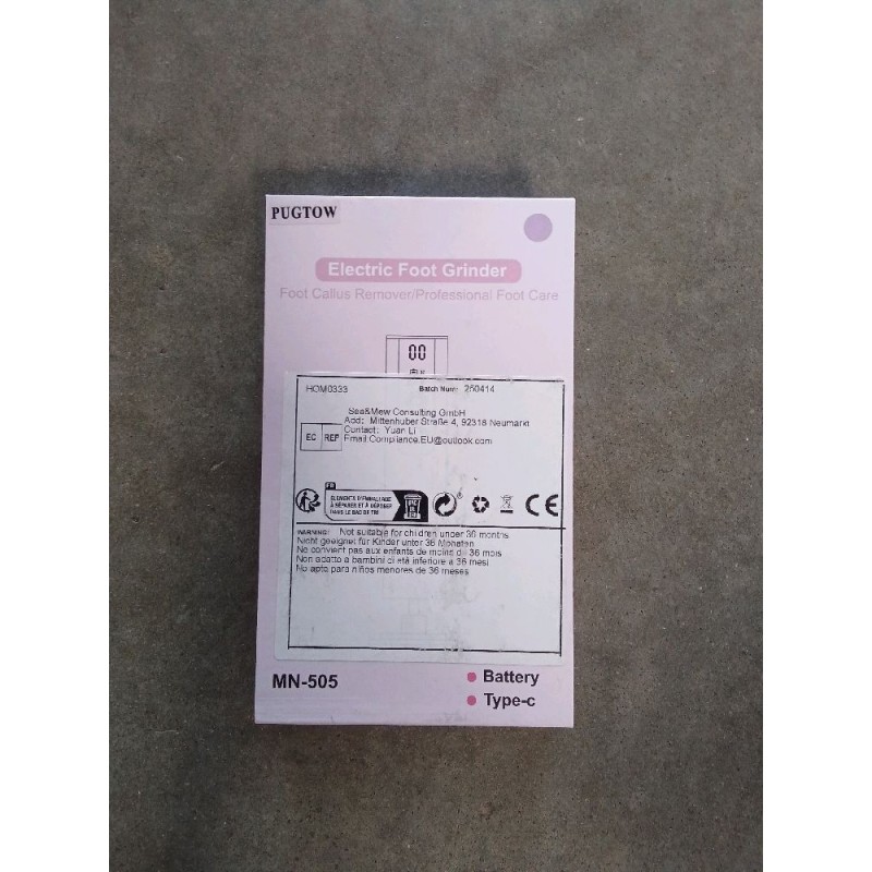 Rapeuse pieds electrique (neuf)
