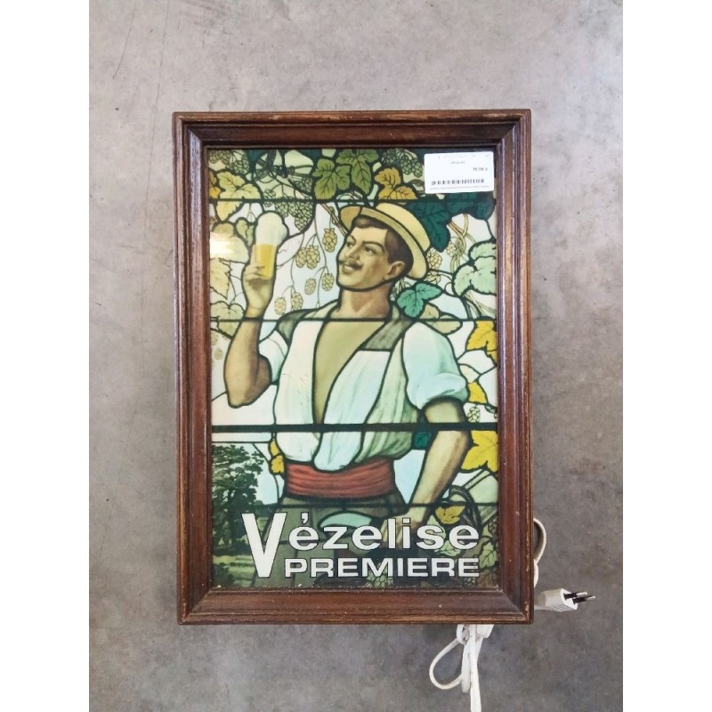 Cadre publicitaire lumineux biÃ¨re de VÃ©zelise