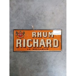 Plaque Rhum Richard